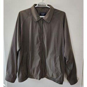 Roundtree & Yorke Outdoors Tall Man Lightweight Jacket, 2XLT, Grayish Green